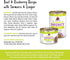 6oz (Pack 8) Weruva Awesome Bouncy Wet Dog Food, Beef & Brown Rice, Can