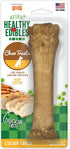Nylabone Healthy Edibles Natural Dog Chews, Long Lasting Bones for Dogs, Chicken