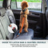 Dog Seat Belt 3-in-1 Car Harness for Dogs - Adjustable Safety Seatbelt for Car with Reflective Bungee Fabric, Clip Hook