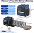 Backpack 2 1 Backpack Cat Carrier with Detachable Play Tunnel, in Cat Tunnel Suitable for Carrying & Playing