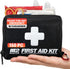 M2 BASICS Compact First Aid Kit, 150 Pieces, Portable Emergency Kit with