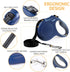 Fida Retractable Dog Leash, 16ft Heavy Duty Pet Walking Leash for Small/Medium Dogs up to 44 lbs, Tangle Free (Medium,