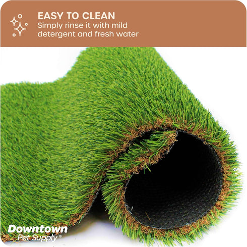 16 20 Downtown Pet Supply Replacement Dog Potty Grass, x - Washable Synthetic Grass Pad for Dogs, Suitable as Indoor
