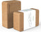 Trideer Cork Yoga Blocks - 2 Pack Natural High Density Yoga Block with Non Slip Surface for Yoga, Pilates, Stretching