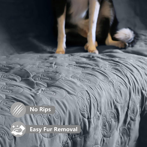 Kritter Planet No Slip Pet Couch Cover, Waterproof Washable Sofa Protector Mat for Dogs and Cats