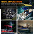 12 Inches IP67, 3NM (12-24V) Anchor Light Stern Lights for Boats LED Waterproof White Fold Down Rear Boat Navigation