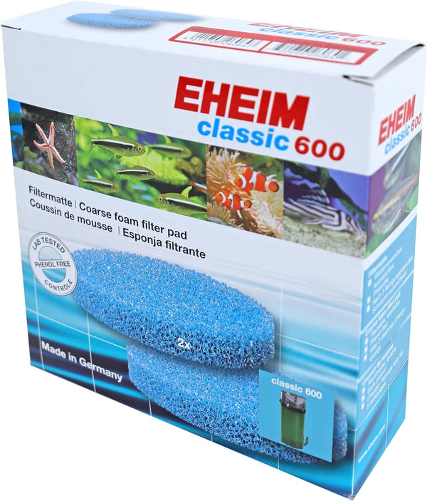 EHEIM Coarse Filter Pad (Blue) for Classic External Filter 2217, 2 Pieces