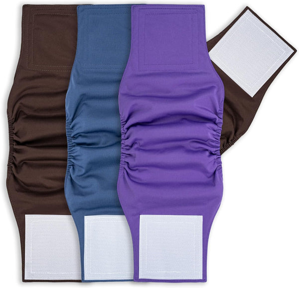 MICOOYO Male Dog Belly Bands Washable, Reusable Dog Diapers Male, Doggy Diapers