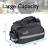 Lumintrail Bike Rack Bag, Expandable Rear Trunk Bicycle Carrier with Waterproof Rain Cover, 13L