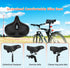 Oversized Bike Seat for Peloton Bike & Bike+, Comfort Cushion Compatible with Road or Exercise Bikes