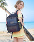 Paxiland Mesh Backpack, Lightweight See Through Backpack for Commuting, Swimming, Travel, Beach