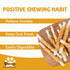 24oz PAWUP Dog Treats, Chicken Wrapped Rawhide Sticks, Long Lasting Rawhide Chews for Teeth Cleaning, Taurine Added
