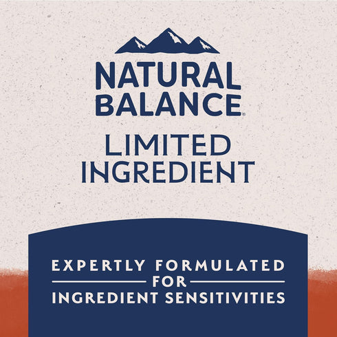 4 lb (Pack 1) Natural Balance Limited Ingredient Grain Free Salmon & Sweet Potato Dry Dog Food, Sensitive Stomach