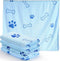 Chumia 4 Pcs Dog Towels for Drying Dogs, Microfiber Absorbent Towel for Medium Dogs Cats (Light Blue, 24 x 40 Inch)