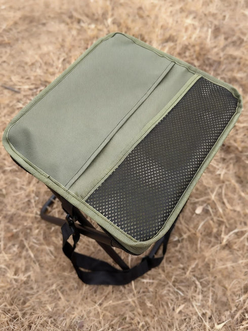 Generic Portable Folding Camping Stool with Storage Bag, Compact Collapsible Mini Chair for Fishing, Hiking, BBQ