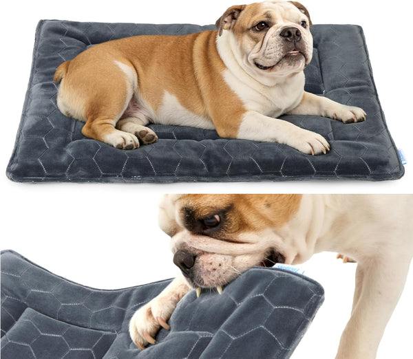 Chew Proof Dog Mat - Indestructible Durable Kennel Mat for Aggressive Chewers,
