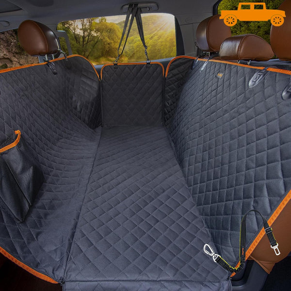 iBuddy Dog Car Seat Covers 100% Waterproof, Dog Seat Cover with Side
