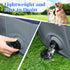 Swimming 39.5 12 Eooqi Foldable Dog Pool, Portable Pet Bath Tub and Kiddie Pool, Collapsible Bathtub for Puppies