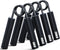 Grip Strength Trainer 4 Pack, 50LB-200LB Metal Hand Grip Strengthener for Muscle Building and Hand Rehabilitation