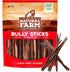 Natural Farm Bully Sticks (6 Inch, 50 Pack), Thin Pixie Pizzle Beef