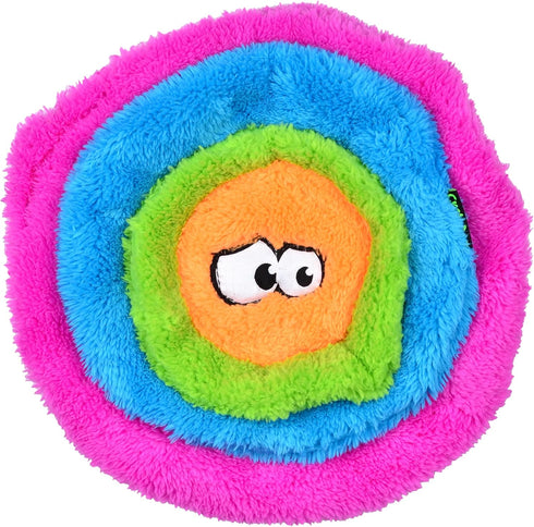 Duraplush Large Soft Flyer, Squeakerless Eco-Friendly Durable Toy for Dogs, Perfect for Fetch and Tug-of-War, Made in