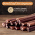 EVER FARM (12", 5 Pack) 100% Pet Odor-Free Standard Bully Sticks Grass-Fed Beef Pizzle Dog Chews, Fully Digestible