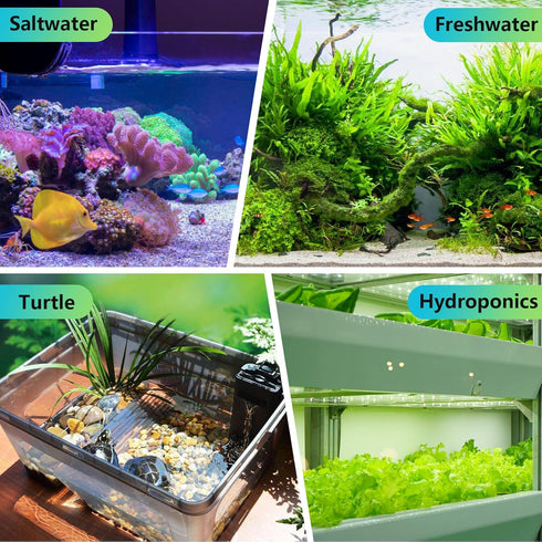 hygger 1000W Aquarium Heater, Submersible with Adjustable Temperature Control for 110-240 Gallon Fish Tanks