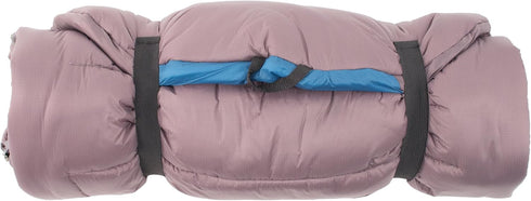 DOGHELIOS 'Trail-Barker' Multi-Surface Travel Pet Dog Bed Mat, Water-Resistant, BlackShark Technology, Blue, Dark Grey