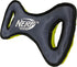 Nerf Dog 12.5in Tuff Rubber - Nylon Plush Infinity Tug Foam Filled, Green/Gray