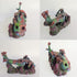 Fish Tank Decoration - Helicopter Ruins Landscaping, Fish Shrimp Shelter, Resin Stone Tank Decoration for Turtle Tanks