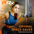 PRx Performance Wall-Mounted Barbell Rack - Durable American-Made Black Storage Solution for Home & Commercial Gyms,