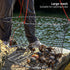 24 QualyQualy Crab Ring Trap Bait with Crab Gague Measure and Bait Clip Crab Net Minnow Trap with Tarred Braided Twine