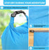Waterproof Dry Bag Set, Small Lightweight 40L Dry Bags for Paddle Board Kayaking, Fishing, Camping (Blue, 2Pack)