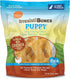 Canine Naturals IrresistiBONES Long Lasting Puppy Chicken and Rice Chew - All Natural, USA Chicken, Added DHA (6 Pack)