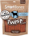 Smartbones Twist Sticks with Water Buffalo - 50 Count Rawhide-Free Chews for Dogs