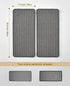 2Pcs 25.9x11.8 Inch Sisal Cat Scratching Mat, Self-Adhesive Wall Corner Scratcher for Horizontal and Vertical
