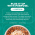 Tiki Cat Born Carnivore Complements Wet Cat Food Topper, Chicken & Salmon, 2.1 oz Pouch, 12 Count
