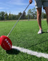 NW Athletics 48 Inches Football Snapper Stick, Telescoping Training Tool, Easily Collapsable, Extends Over Long, Easily