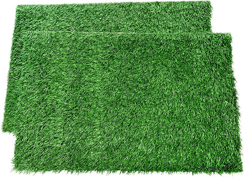 LOOBANI Dog Grass Pee Pads, Artificial Dog Grass Pads for Potty Tray,