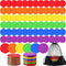 Haull Spot Markers Floor Spots with Bag Non Slip Vinyl Poly Dots