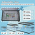 DIY Fish Tank Lid Cover with Fresh Air Netting, Adjustable Size Max 37''X18'', Prevent Fish from Jumping