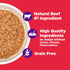 2.64 oz, Pack 12 Wellness Complete Health Purrfect Duos Cuts in Gravy Adult Wet Cat Food, Natural, Protein Rich, Grain