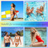 Flutesan 2 Pack Swim Goggles, Waterproof No Leaking Swimming Glasses, Polarized Goggles for Adults