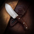 Nessmuk Knife Bushcraft Knives, 8.75 Inches Fixed Blade Hunting Knife, Outdoor Survival Knife with Sheath