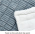 Fulltour 54"x24.8" Dog Car Seat Cover for Back Seat, Non-Slip Pet Bed Mat, Washable Flannel Travel Mat for SUV