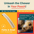 Split Elk Antler Chew for Small Dogs, Grade A, Long Lasting, Organic Treats & Toys, Naturally Shed