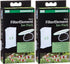 Shrimp King Dennerle 2 Pack of Nano FilterElements for Aquarium Filters, 3 Count Each