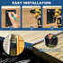 folosem Hardware,4 Pack Heavy Duty Dock Floating Dock Galvanized Link Kit T Connectors, Floating Dock Hinge,Metal