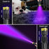DARKBEAM 2 Pack UV 395nm Flashlight Blacklight Mini Detector for Dog/Cat Urine Stains and Anti-counterfeiting