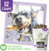 Nature Gnaws Braided Gnaws for Dogs - 5-6" (10 Count), Long Lasting Natural Beef Bully Stick Combo